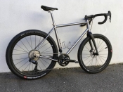Custom Seven Titanium gravel bike