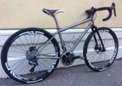 Eriksen Titanium gravel custom bike whole athlete